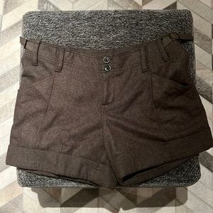 Hei Hei for Anthropologie Wool Blend Shorts Size 12